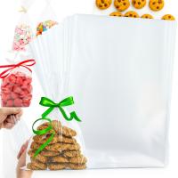 TOREBKI FOLIOWE CELOFAN WORECZKI CELOFANOWE PREZENTÓW ŚWIĘTA 100szt 15x20cm