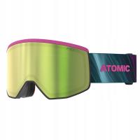 Gogle Narciarskie ATOMIC FOUR PRO HD PHOTO S1-S3 + S0 GREEN/PINK/COSMOS