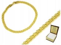 ЗОЛОТОЙ БРАСЛЕТ 585 МОДНЫЙ ПОДАРОК ГРАВЕР