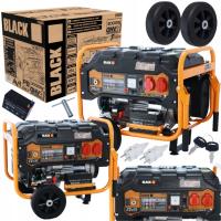 ГЕНЕРАТОР 3000W AVR 7HP 2X 230V BLACK ЭЛЕКТРИЧЕСКИЙ СТАРТ