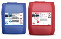 DRACO Płyn do mycia dojarek Komplet! Kwas i Zasada 25KG +25KG