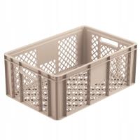 Skrzynka ażurowa na pieczywo Bakeline 600x400x240 mm