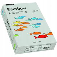 Papier xero kolorowy A4 80g RAINBOW R96 szary 8804