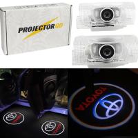 TOYOTA LED PROJEKTOR LOGO LAMPKI DRZWIOWE POWITALNE HOLOGRAM COROLLA RAV4