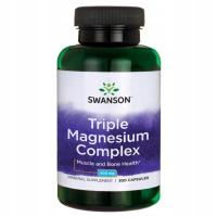 Тройной магниевый комплекс 400 мг 300 капсул Swanson мышечные спазмы