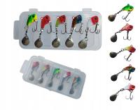 5X спиннинг хвост 7 г приманка Цикада для окуня голавль плотина подарочная коробка