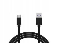 Tb Kabel usb-usb C 1.5m czarny sznurek