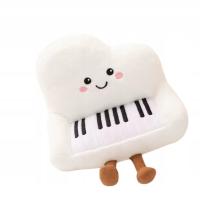 PLUSZOWA MASKOTKA ZABAWKA FORTEPIAN PREZENT MUZYKA 23 cm
