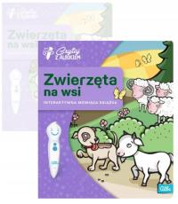 KSIĄŻKA INTERAKTYWNA ZWIERZĘTA NA WSI ALBIK