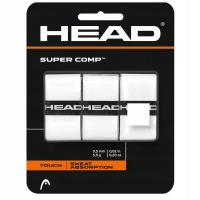 HEAD SUPER COMP (3 szt) Biała - Owijka Tenisowa