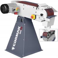 PRZEMYSŁOWA SZLIFIERKA TAŚMOWA PASOWA DO METALU 75X2000 CORMAK SM75 2BIEGI