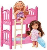Куклы с двухъярусной кроватью Evi Love