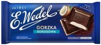 E.WEDEL CZEKOLADA GORZKA Z NADZIENIEM KOKOSOWYM 100g