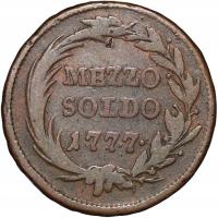 Mediolan 1/2 soldo 1777