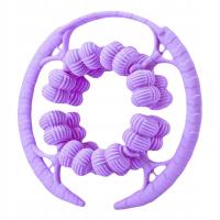 Okrągły zacisk na nogę Ergonomiczne wszechstronne ramiona ciała Sprzęt Przenośny fioletowy