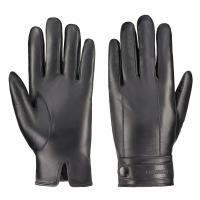 Betlewski PRINCE Zimowe Męskie Rękawiczki Skórzane Na Zimę