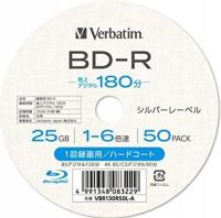 Verbatim BD-R 25GB x6 Printable 5szt. koperta CD