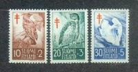 FINLANDIA** PTAKI Mi 461-63