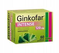 Ginkofar Intense 0,12 g, 60 tabletek