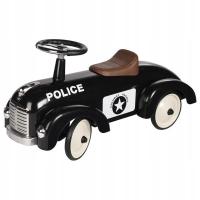 Автомобиль Черный Полицейский Металл Goki Вождение Автомобиля Police Metal