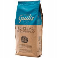 Кофе в зернах Cafes Guilis без кофеина 1 кг натуральный DECAF для кофемашины