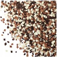 POSYPKA NA TORT płatki czekoladowe CZEKOLADA MIX dekoracje na babeczki 60g