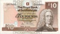 15.Szkocja, 10 Funtów 1987, P.348.a, St.2/3+