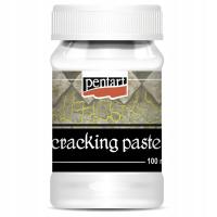 Pasta pękająca CRACKING PASTE Pentart do decoupage dekoracji BIAŁA 100ml