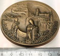 Medal 1987 Jan Paweł II Św. Wojciech 997 Adalbert Oliwa 1186 BRĄZ
