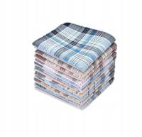 12x CHUSTECZKI DO NOSA KLASYCZNE POSZETKA MĘSKIE BAWEŁNIANE NA PREZENT