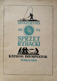 Sprzęt rybacki Katalog Informator Spółdzielnia 1954