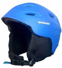 Шлем для сноуборда регулируемый детский размер S синий