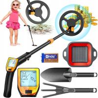 МЕТАЛЛОИСКАТЕЛЬ ПРОФЕССИОНАЛЬНЫЙ LCD ДЛЯ ДЕТЕЙ И ВЗРОСЛЫХ СИЛЬНО ЧУВСТВИТЕЛЬНЫЙ