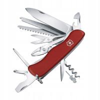 Victorinox 0.8564, карманный нож Work Champ, 111 мм, 21 функция, блокировка лезвия