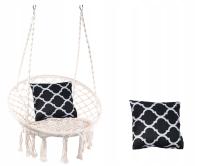 Качели аист гнездо со спинкой подушка