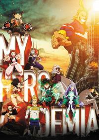 Plakat A3 anime Boku no Hero Academia
