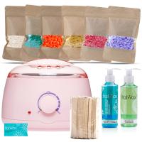 Zestaw ITALWAX 6x100g WOSK DO DEPILACJI ciała twardy PODGRZEWACZ PREPARATY