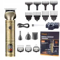 МАШИНКА ДЛЯ СТРИЖКИ ВОЛОС БОРОДА ТЕЛА 7В1 ТРИММЕР БРИТВА RIWALL RWC-02