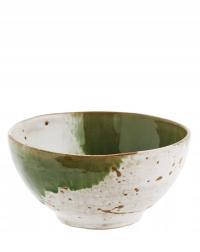 Чаша из керамогранита Land L, зеленая, Madam Stoltz sre