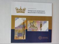 Folder 2025 Tysiąclecie koronacji Bolesława Chrobrego 20 zł w j.polskim