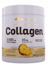 Олимп коллаген, пищевая добавка гидролизат рыбьего коллагена, ананас 240 г