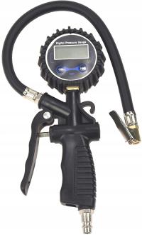 Pistolet do pompowania kół 0-14 bar, cyfrowy