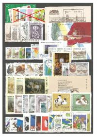 Rocznik 1997 kasowany, mieszany BEZ SERII 3488-3491 Wielkanoc