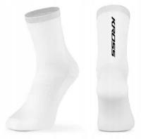 Skarpetki rowerowe Kross biały