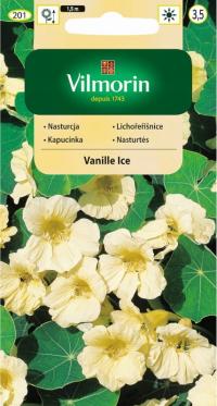Настурция вьющаяся Vanille Ice Vanille семена цветов VILMORIN