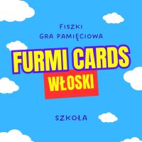 FISZKI GRA MEMO 48 KART - język włoski - szkoła