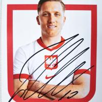 Zieliński - Polska - karta z autografem (pol)