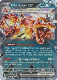 Obsidian Flames 125/197 Charizard ex Ultra Rare
