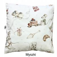 Poszewka na poduszkę jaśka 40x40cm bawełna dużo wzorów