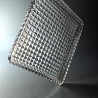 PIĘKNA W CAŁOŚCI RĘCZNIE SZLIFOWANA TACA PATERA KRYSZTAŁOWA